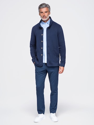 Ombre Sweatjacka i blå