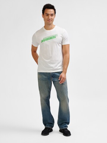Hummel Shirt 'GRAPHIC TRIPLE' in Wit