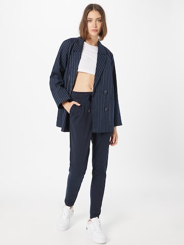 ICHI Tapered Trousers 'Kate' in Blue