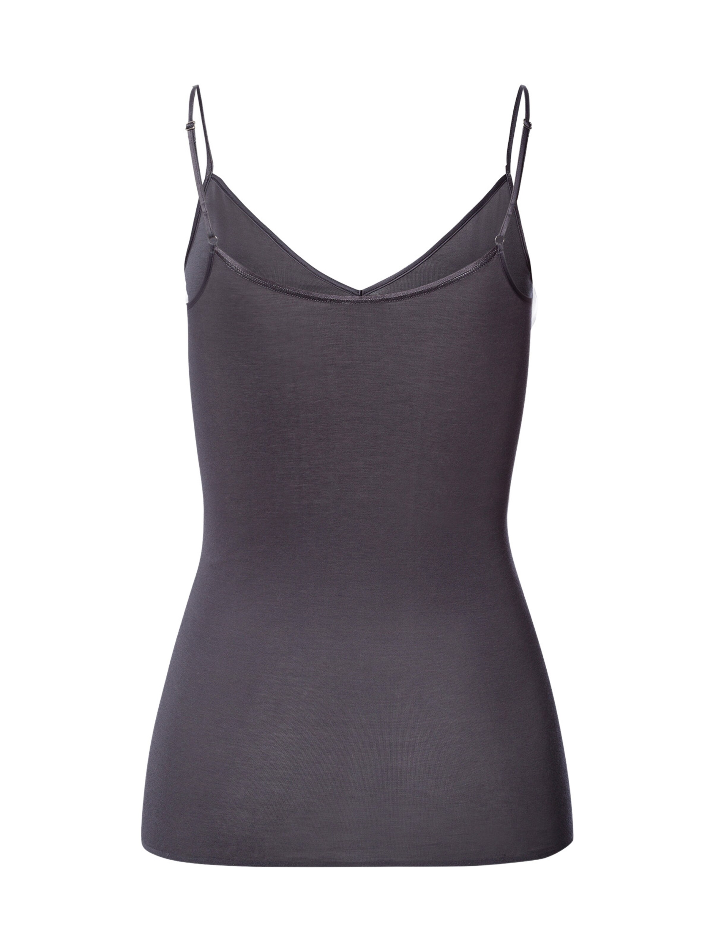Hanro Top ' Cotton Seamless ' in Grey