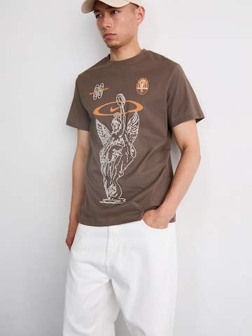 Carhartt WIP Baggy Τζιν 'Brandon' σε λευκό
