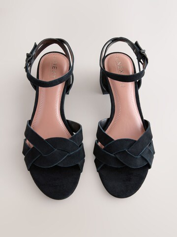 Next Strap sandal 'Forever Comfort®' in Black