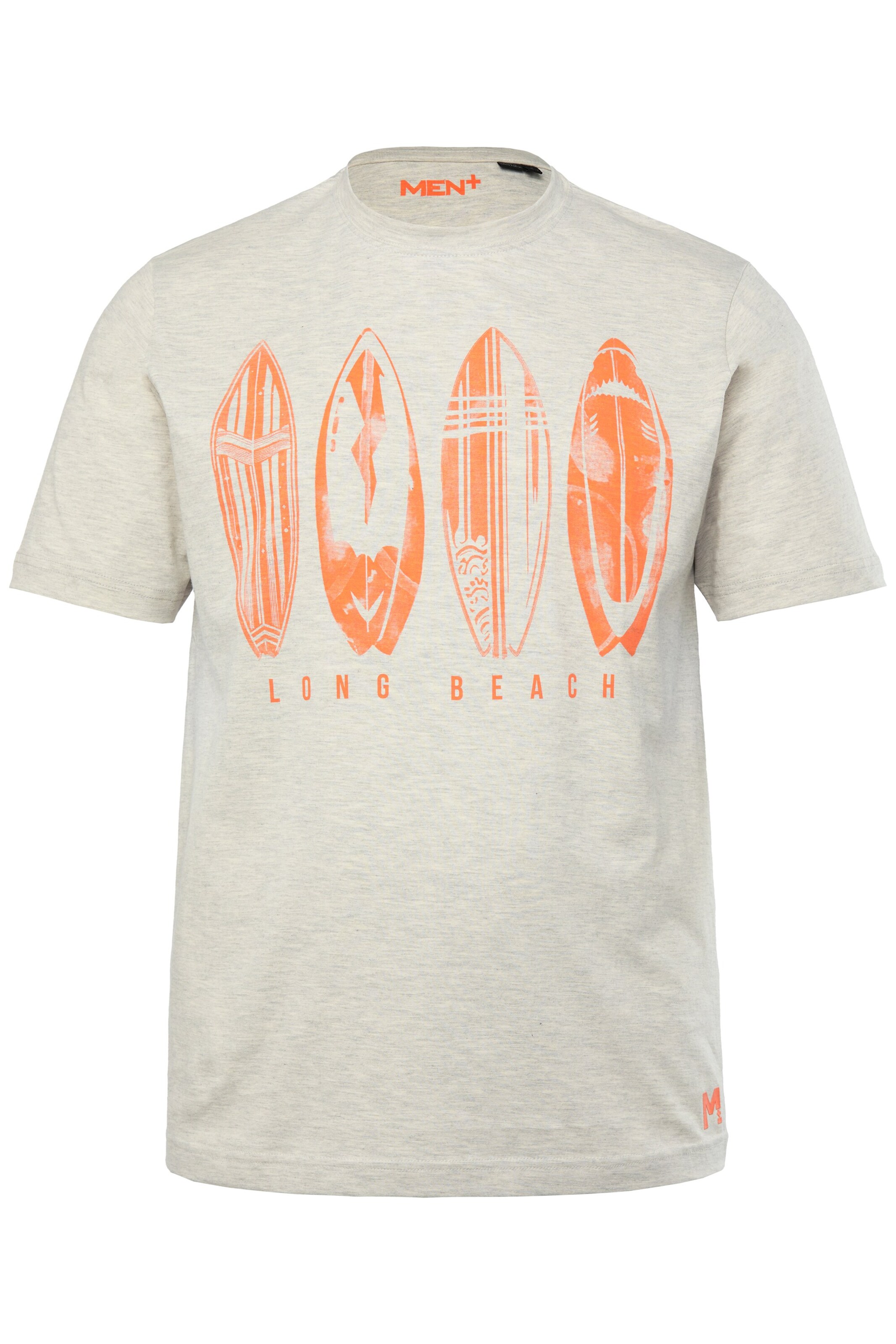 Men Plus T-Shirt in Beige: Vorderseite