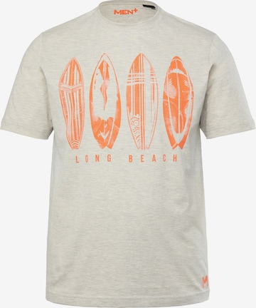 Men Plus T-Shirt in Beige: Vorderseite