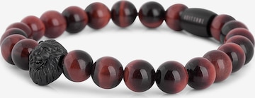 Akitsune Armband 'Regis' in Rot: Vorderseite