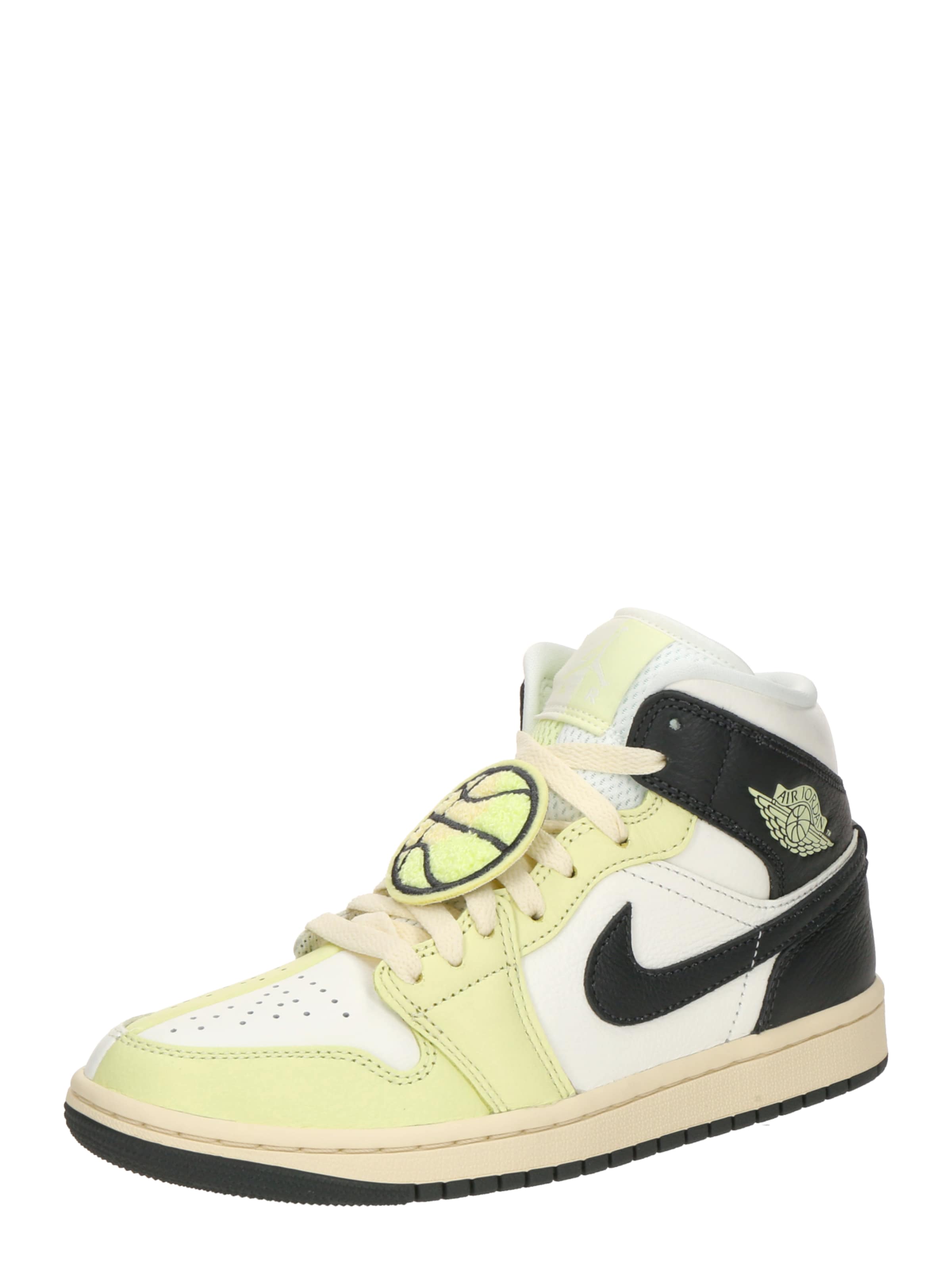 Jordan Σνίκερ ψηλό 'AIR JORDAN 1' σε μπεζ: μπροστά