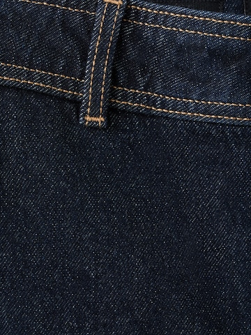 MANGO Široke hlačnice Kavbojke 'CATHERIN' | modra barva