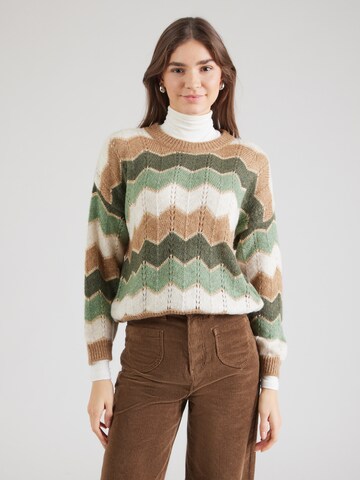 Hailys Sweater 'Mi44ssa' in Green: front
