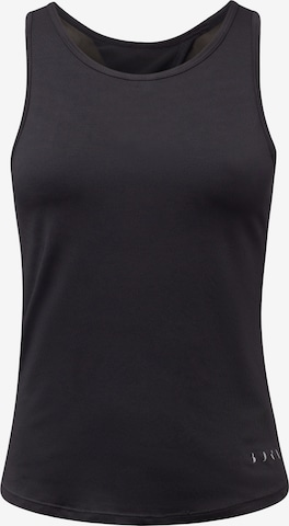Born Living Yoga Sports Top 'Daila' in Black: front