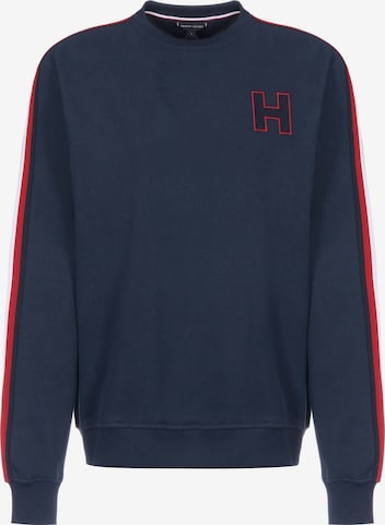 Sweat-shirt TOMMY HILFIGER en bleu : devant