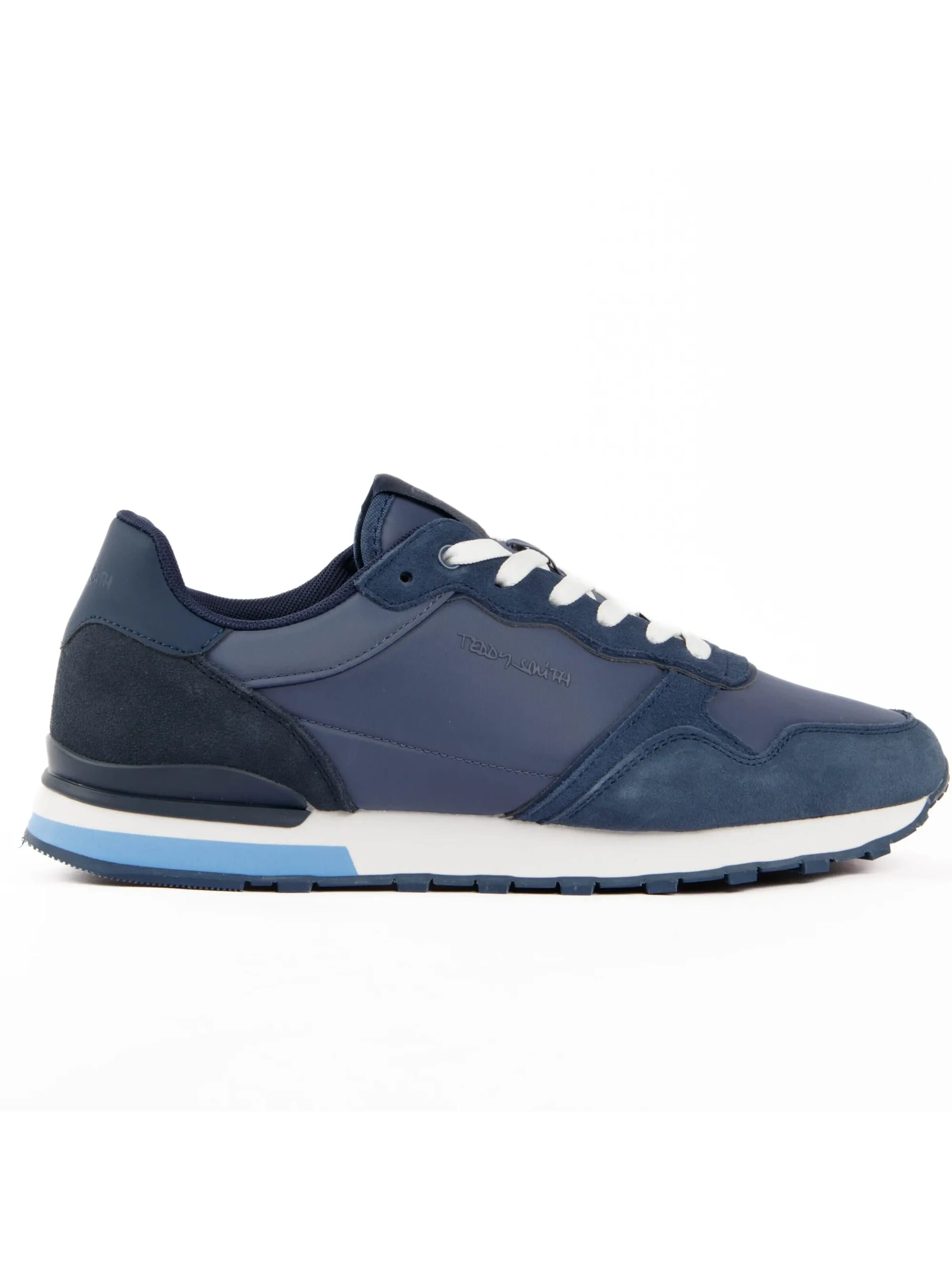 Teddy Smith Veterschoen 'Essential' in Blauw: voorkant