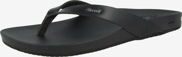 REEF T-Bar Sandals 'Cushion' in Black