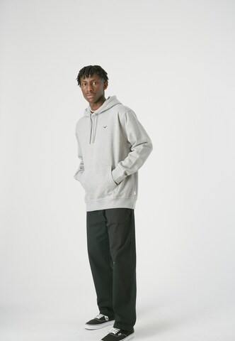 Cleptomanicx Kapuzensweatshirt 'Ligull Boxy' in Grau