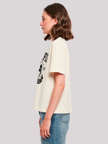 T-shirt 'Cupid University Valentinstag' F4NT4STIC en beige
