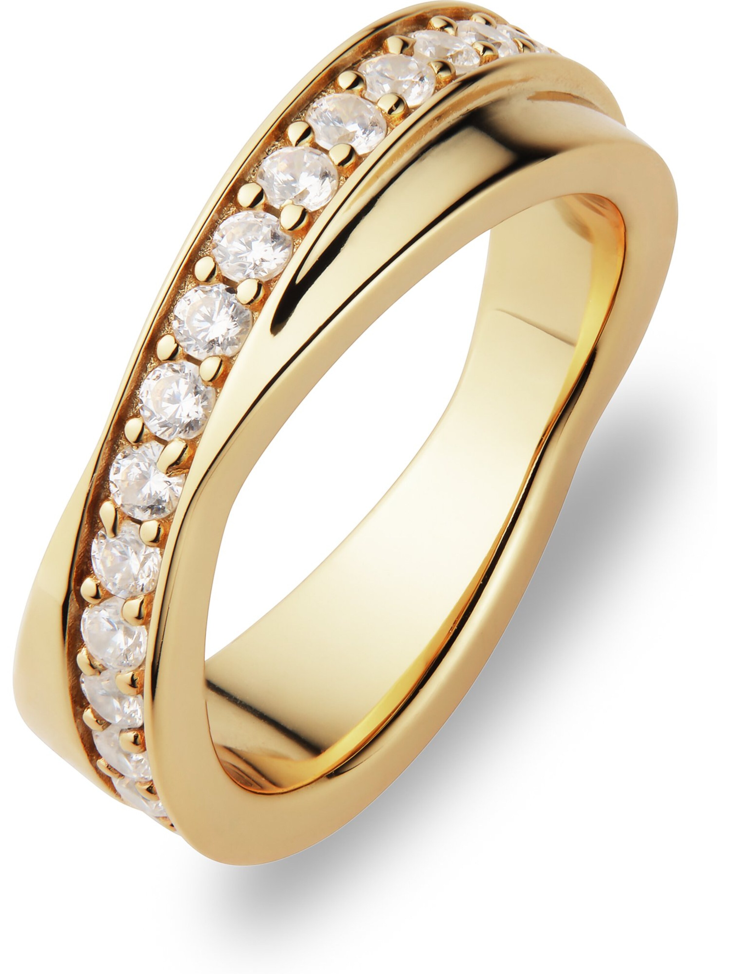 JETTE Ring in Yellow: front