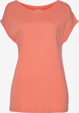 LASCANA T-Shirt in Pink: predná strana