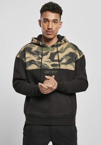 Cayler & Sons Sweatshirt 'Can´t Stop' in Zwart: voorkant