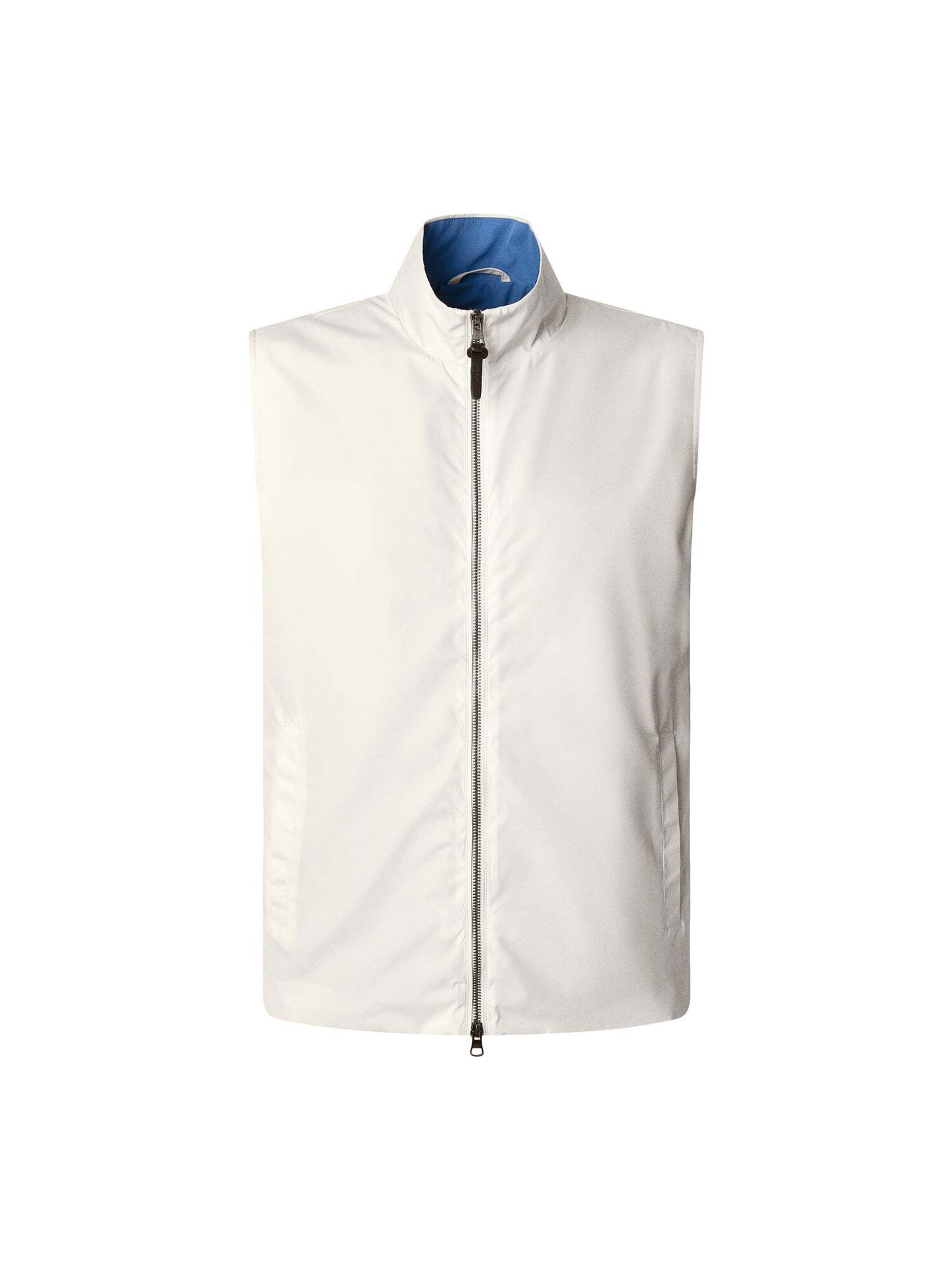 Gilet 'Travel' di Hackett London in bianco: frontale
