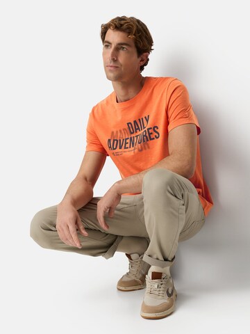 CAMEL ACTIVE T-Shirt in Orange