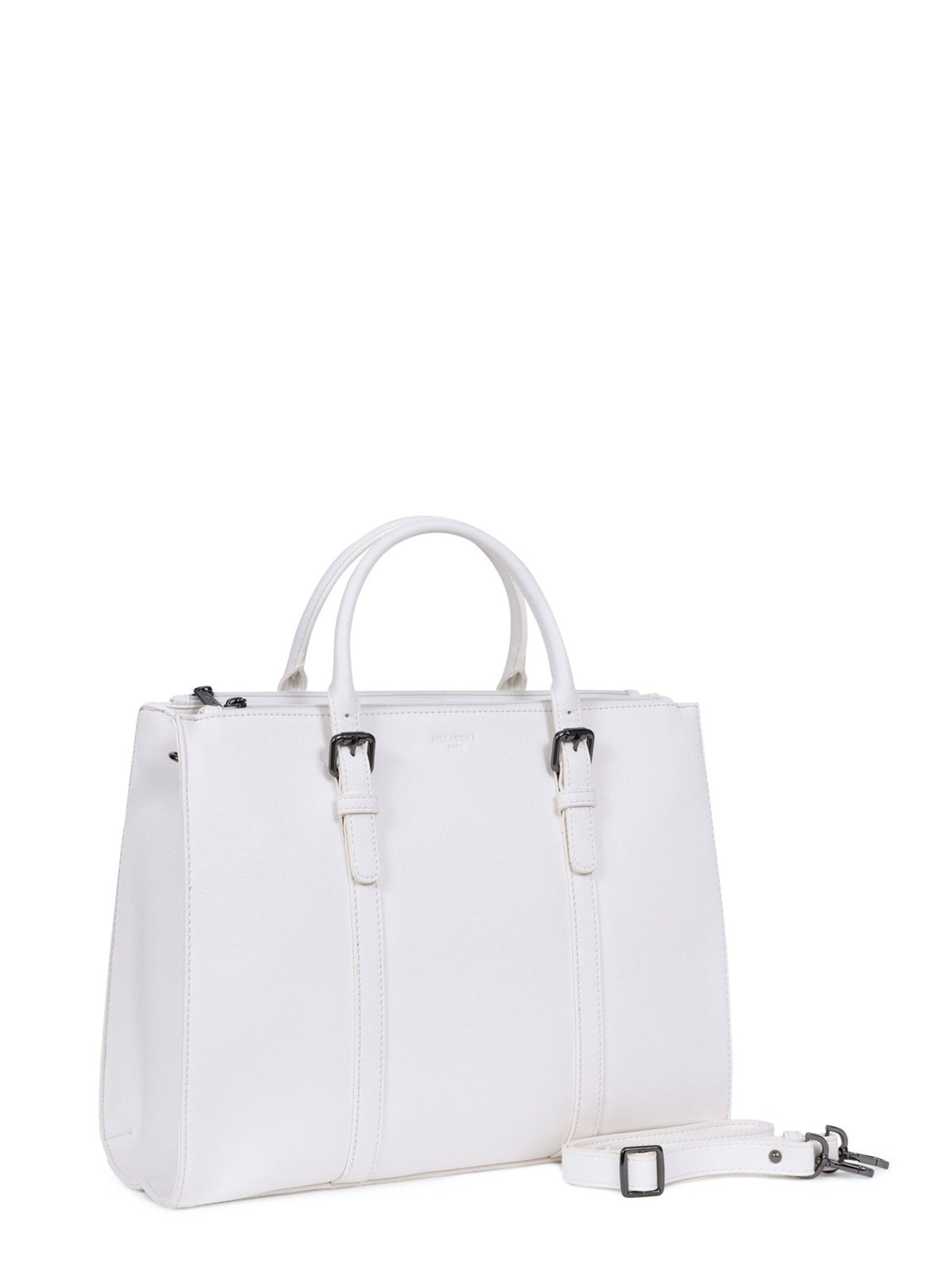 Hexagona Handtasche 'Gracieuse'‌‌‌‌‌‌‌‌‌‌ in Weiß