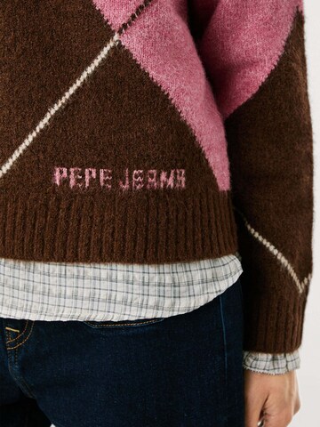 Pepe Jeans Pullover 'Cecily' i brun