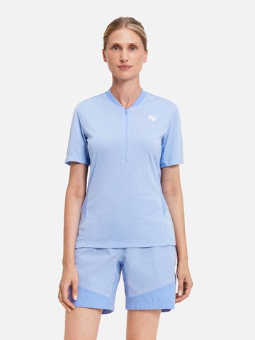 ZIENER Performance Shirt 'Nektaria' in Blue: front