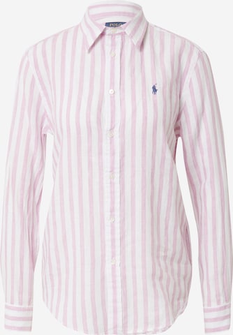 Polo Ralph Lauren - Blusa em roxo: frente