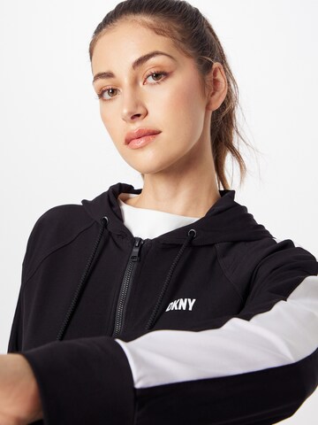 DKNY Performance Sportsweatjacke in Schwarz