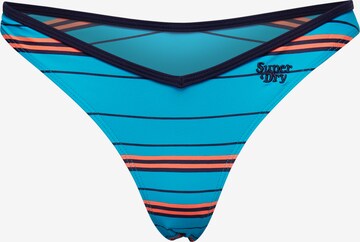 Superdry Bikini Bottoms in Blue: front