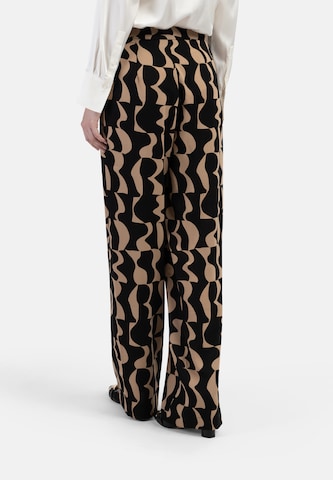 DreiMaster Klassik Wide leg Broek in Zwart