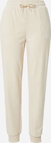 ONLY PLAY Tapered Workout Pants 'MAE' in Beige: front