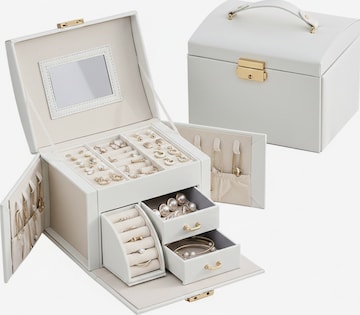 MEVYRA Jewelry Storage in White: front