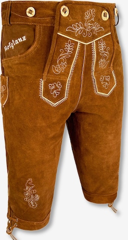 Hofglanz Traditional Pants in Brown: front