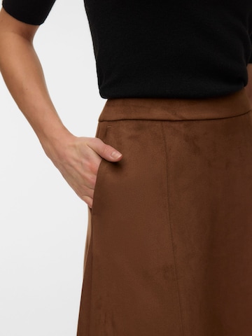 Jupe 'JOSE' VERO MODA en marron