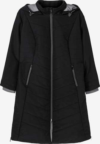 Manteau d’hiver SHEEGO en noir : devant