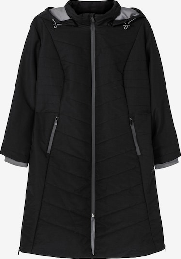SHEEGO Manteau d’hiver en noir, Vue avec produit
