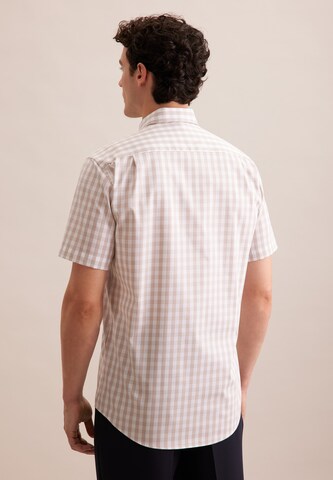 SEIDENSTICKER Regular fit Business shirt in Orange