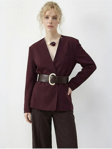 Blazer Bianco Lucci en rouge