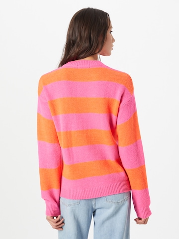Zwillingsherz Sweater 'Alima' in Orange