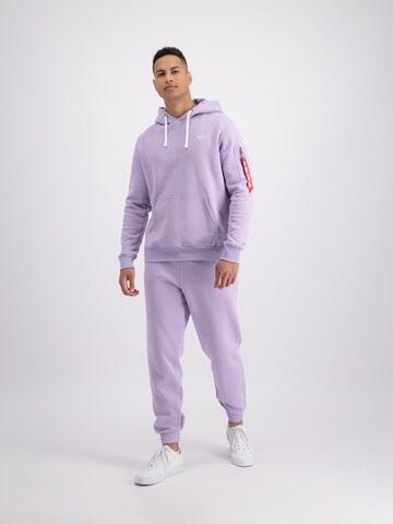 ALPHA INDUSTRIES Sweatshirt in Purple