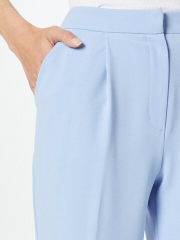 Dorothy Perkins Tapered Trousers with creases in Blue