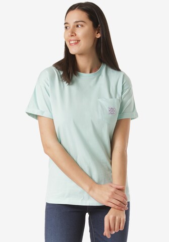 Lakeville Mountain T-Shirt 'Todra' in Grün: predná strana