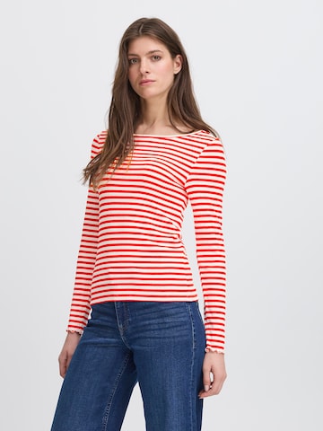 ICHI Shirt 'IHCELLA' in Red: front