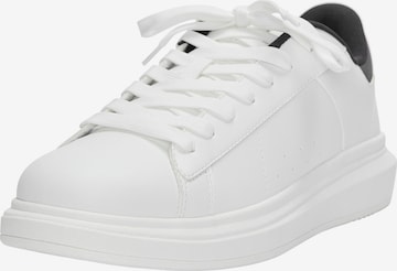 Pull&Bear Nizke superge | bela barva: sprednja stran