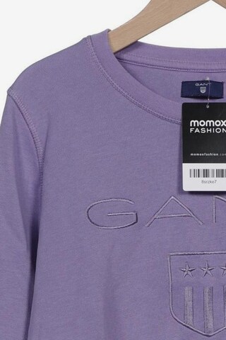 GANT Sweatshirt & Zip-Up Hoodie in S in Purple