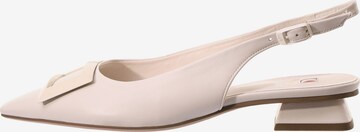 Högl Slingback Pumps 'Jenny' in White: front