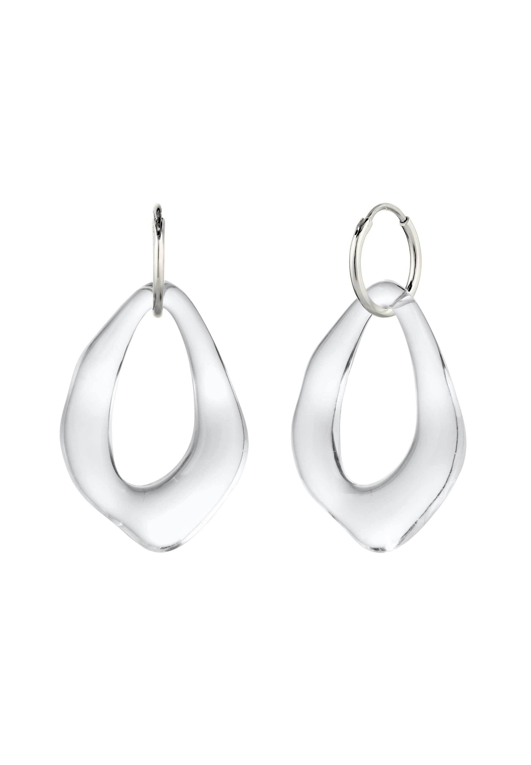 Boucles d'oreilles ELLI en argent : devant