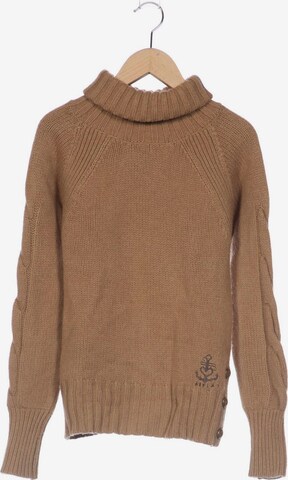 REPLAY Sweater & Cardigan in S in Brown: front