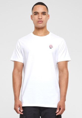 T-Shirt Mister Tee en blanc : devant