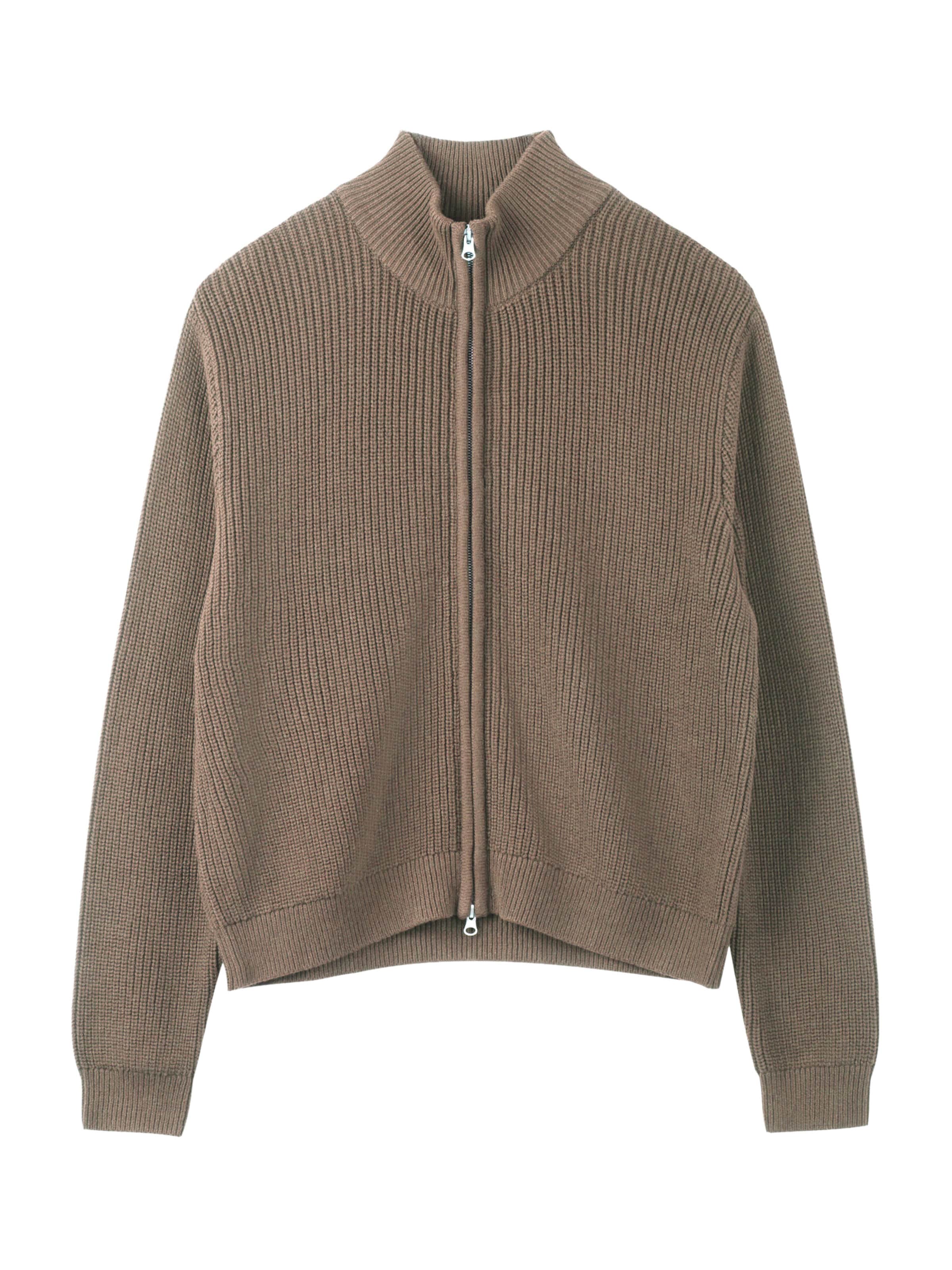 BALMOHK Strickjacke in Braun: Vorderseite